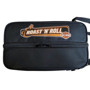 Harley-Davidson Roast n' Roll Thermos Coffee / Tea Cup Travel Set. New